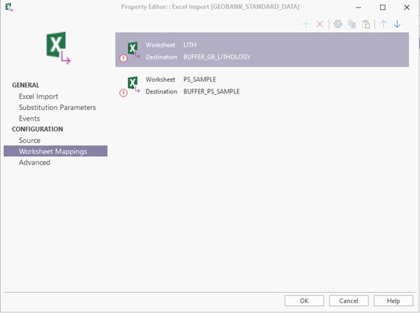 Figure 4 Excel Import Configuration - &nbsp;Worksheet Mappings Error.jpg